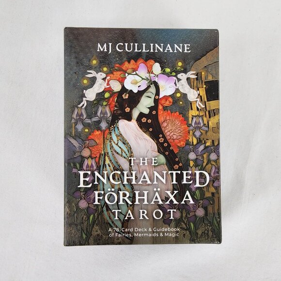 The Enchanted Forhaxa Tarot Cards by MJ Cullinane Deck Guidebook Nordic Folklore - Picture 1 of 11